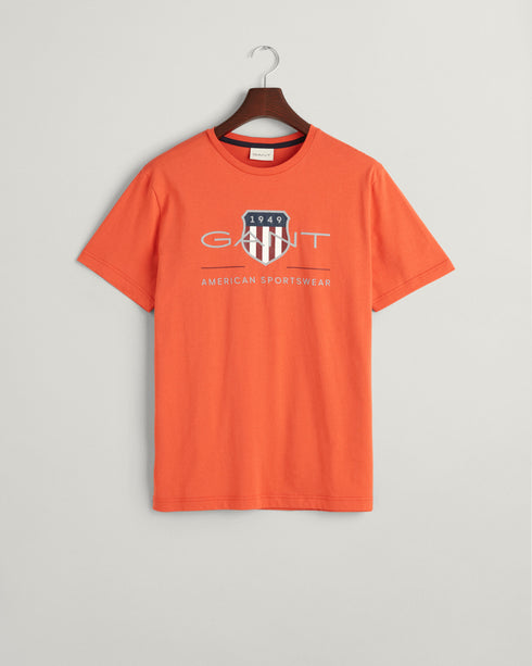 Gant Archive Shield Tee Orange